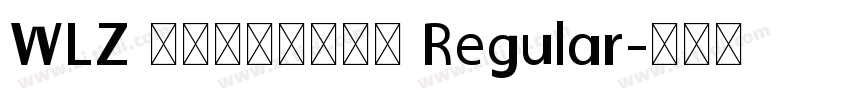 WLZ 原刻康熙體手機版 Regular字体转换